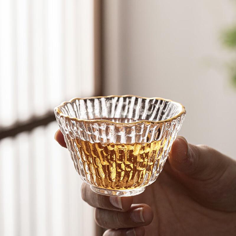 Baizi'en Kung Fu Glass Tea Cup Set