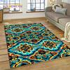3D Turkey Persian Bohemian Mandala Flower Koberec do ložnice Obývací pokoj Domácí Dekorace na pohovku,Děti Large Decor Floor Mat