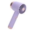 Cordless Ionic Hair Dryer Portable Stylish Hot Cold Wind Blow Dryer for Home and Travel Purple