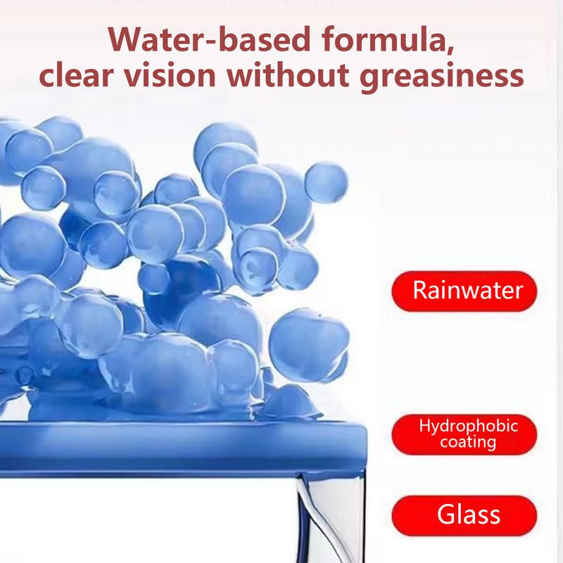 Wasserabweisendes Autospray, Anti-Regen-Beschichtung für Autoglas, hydrophobe Anti-Regen-Flüssigkeit, Windschutzscheiben-Spiegelmaske, Autochemikalie
