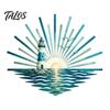 Outdoor Ocean Decor Metal Wall Decor, Turtle/Lighthouse/Mermaid Pattern Weather Resistant Marine Style Room Art Sculptures for Patio Garden And Living