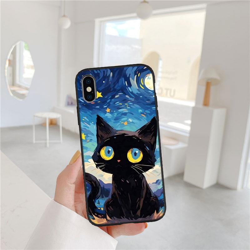 MY5 Cat Kitten Meow Soft Shell Phone Case for Redmi Note 10 11 12 Pro Max 10S 10C 10T 11A 11S 12S 12C