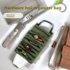 Heavy Duty Roll Up Tool Bag 5 Pocket Handtools Roll Organizer Waterproof Tool Pouch for Handheld Convenience Durable Handbag