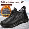 Wintermode Herenschoenen Warme Pluche Heren Zwart Waterdicht Zapatillas Hombre Comfortabele Heren Wandelschoenen