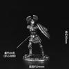 Metal Military Ancient Greek Warrior Soldier Model Action Figures Toys Board Game Pieces Miniature Ornament Accessories Desktop