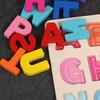 Wooden Kids' Digital Letter & Shape Matching Puzzle Board