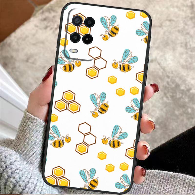 Bee Keeping Honey Bees Case For Oppo A38 A74 A94 A54 A18 A58 A78 A98 A80 A60 A40 A96 A76 A16 A15 A17 A57 A77 A5 Pro