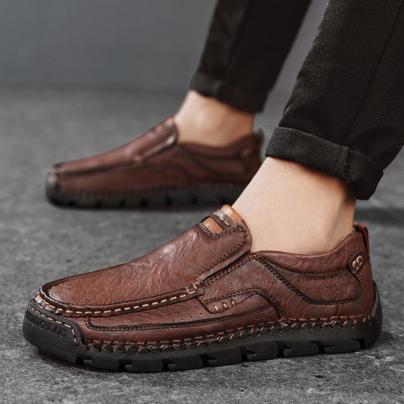 

Mens Loafers Breathable Slip on Italian Driving Shoes Chaussure Homme Men Handmade Casual Shoes Designer Loafers Men 48