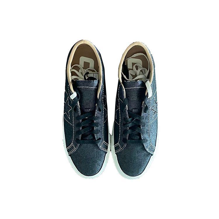 Converse One Star Pro Low Denim - Black Unisex Sneakers Egret A04148C