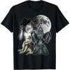 Short Sleeved  Tshirt If They Talk Behind Your Back Fart Humor Funny Hide Your Wife The Alpha Is Here Saying Wolf Graphic