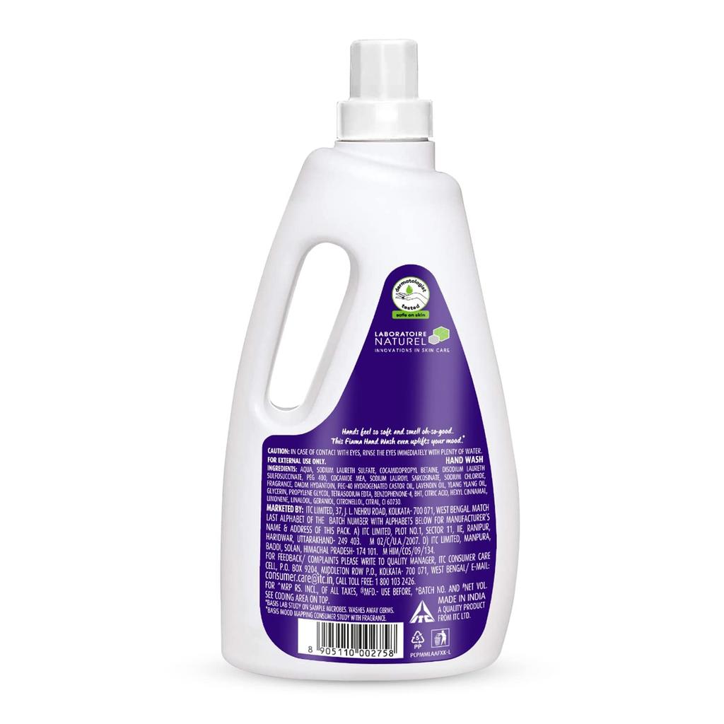 Fiama Relax Hand Wash 1000ml Refill Pack Lavender Ylang Ylang Soft Supple Hands Fragrant Handwash