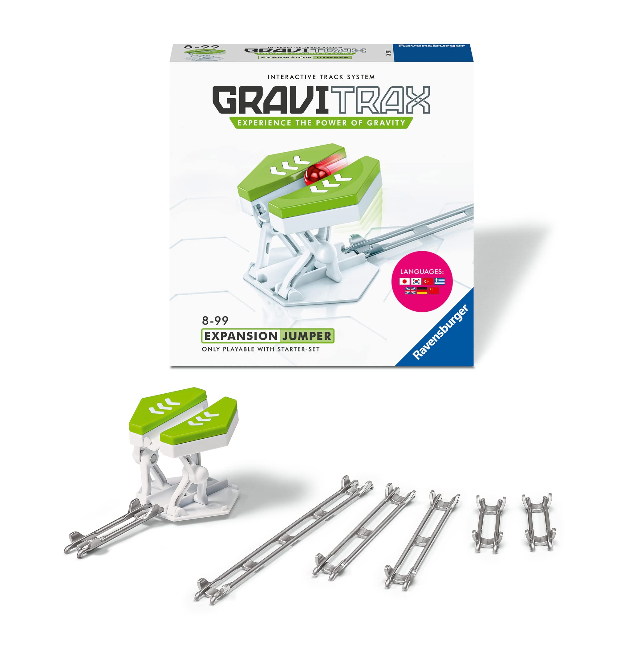 

Ravensburger GraviTrax Дополнительные детали Прыжок Японская версия 26882 5