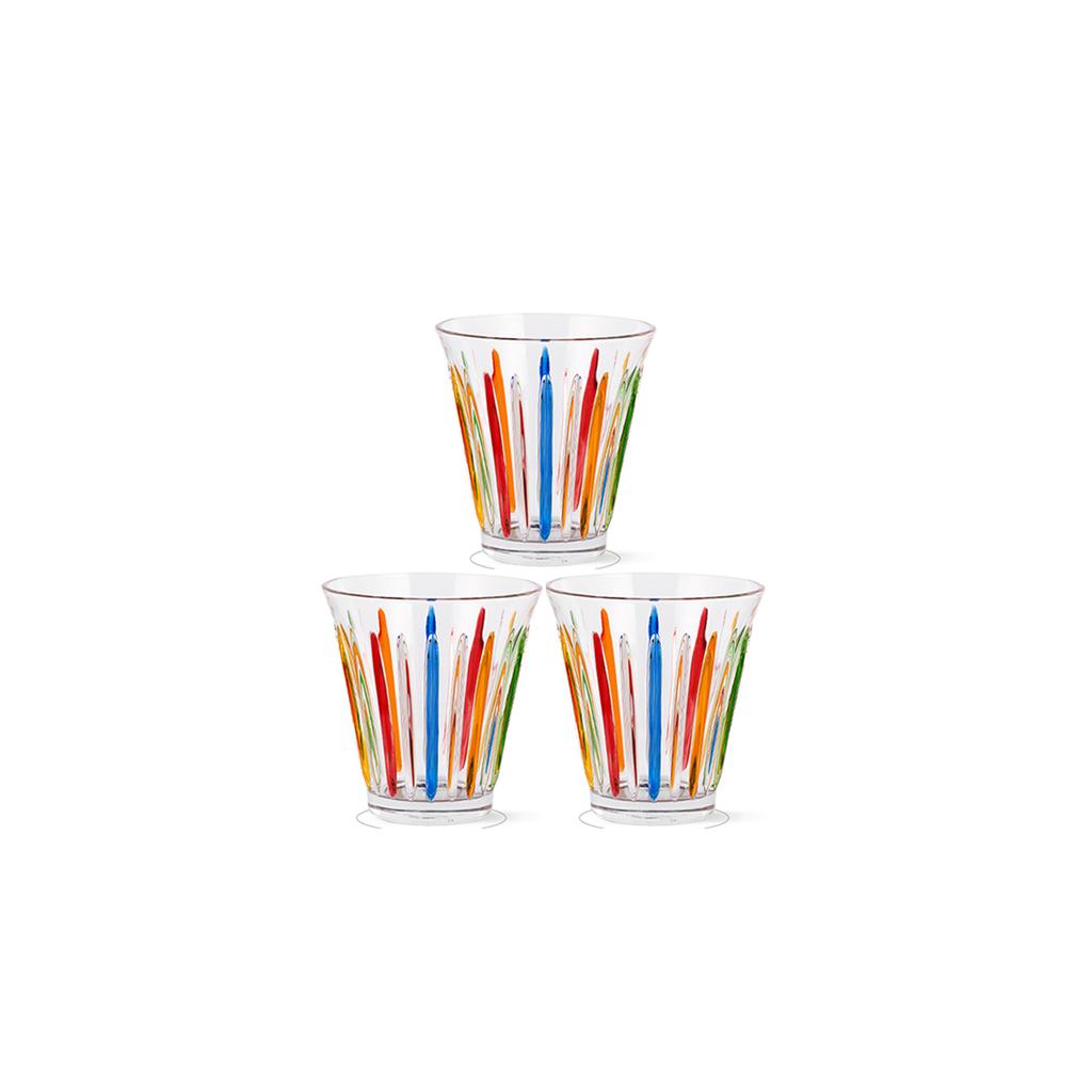 MHW-3BOMBER 200/320/480ML Glas Kaffekoppar Konst Handmålade Espressomugg Set Halkfria Dricksglas Chict Julklappar