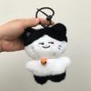 Bell Cat Doll Pendant Stuffed Cat Plush Pendant Cute Cat Plush Toy Keychain  Home Decor
