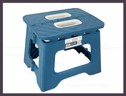 Portable Foldable Stool Thickened Plastic Outdoor Mini Stool Suitable For Adults And Children For Outdoor Activities And Fishing