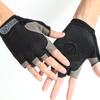 Tactical Half-Finger Gloves, Summer Colorblock Outdoor Sports Fitness Cycling Fingerless Gloves for Men