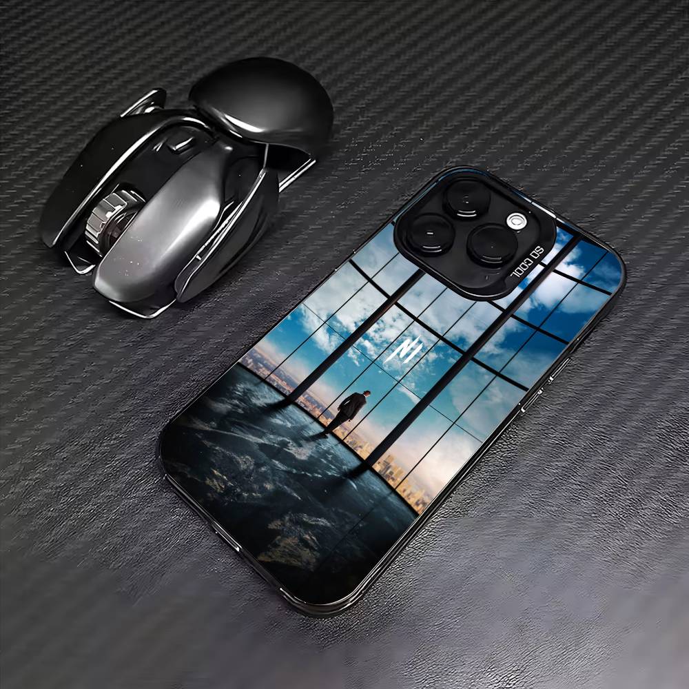 Rapper N-Ninho N-NI Phone Case For iPhone 17,16,15,14,13,12,11 Plus,Pro Max,Colored Silver Phone Case
