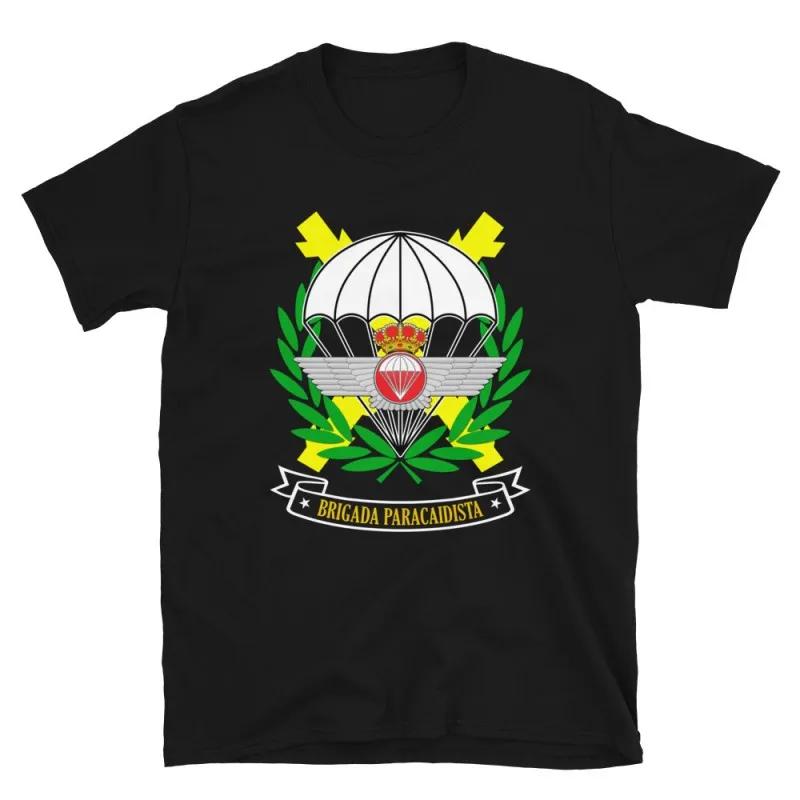 Spanish Army Brigada Paracaidista Triunfar O Morir Men TShirt Short Sleeve Casual Cotton ONeck T Shirt Size S3XL S