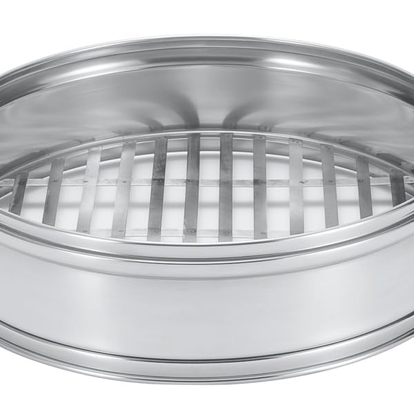 EBM Stainless Steel Chinese Steamer (Mesh Bottom) Body, 24 inches