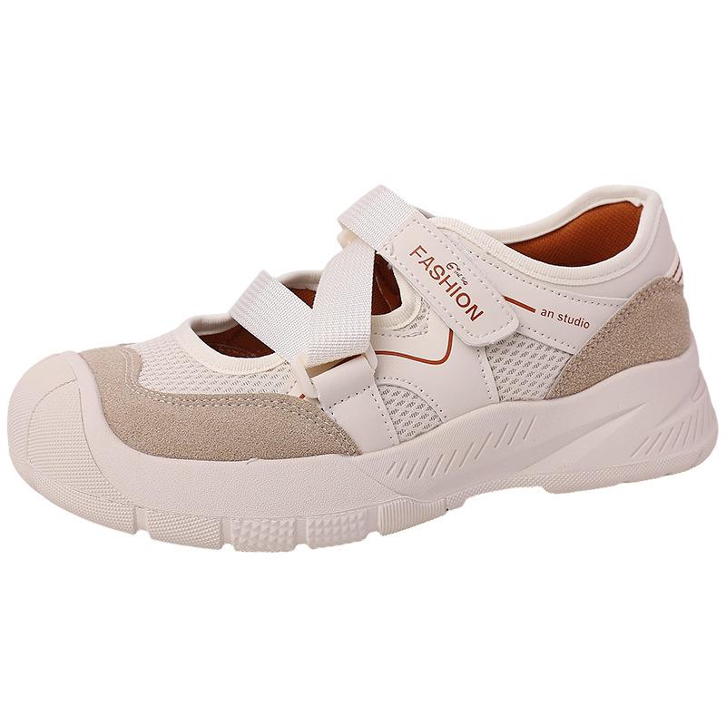 Fashion retro design feeling ugly and cute breathable casual shoes women's 2025 new summer wear versatile sports sandals