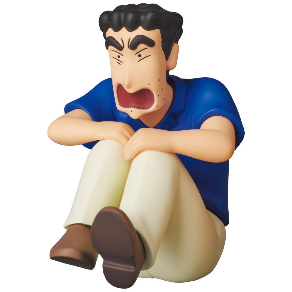 UDF Ultra Detail Figure 639 Crayon Series Hiroshi Shinnosuke On Approximately Finished Figures No. Shin-chan 3 & (Walking Butts) - 55mm/30mm Tall,