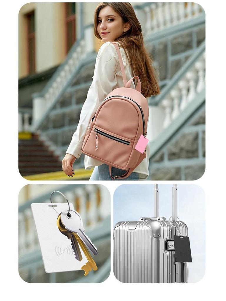 Wireless Charging Wallet with Global Positioning and Anti-Lost Tracker for Suitcases