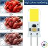 Ampoule LED GY6.35 (G6.35) 2W équiv. 20W 6000K Blanc froid - Pack de 5