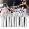 10pcs  Free Solder Iron Tip Set Soldering Iron Tip Welding Tool Accessory 900MT0.8D