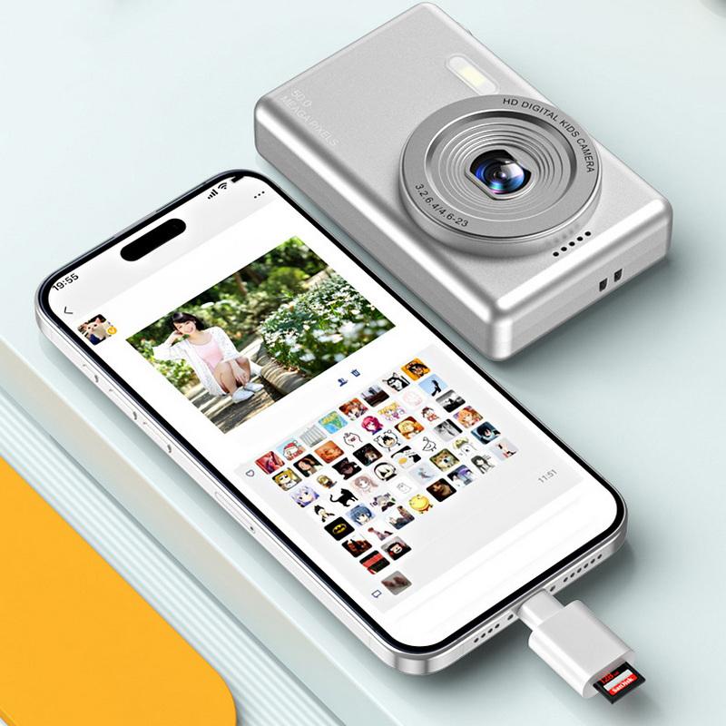 1 Set 48 Million Pixel Hd Digital Camera 4K Digital Camera Home Student Children'S Special Camera Portable Card Machine