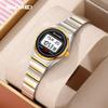 Men's Watch Fashion Small Square Waterproof Multifunctional Electronic Watch Women's Versatile Trend Electronic Watch