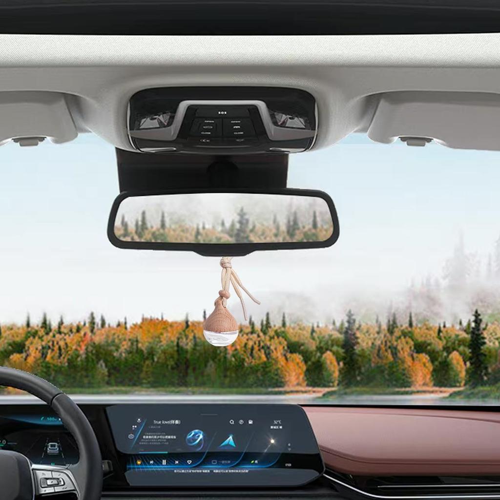 Hgbgfh 3pcs Bottle Car Aroma Hanging Aroma Car Air Purifier Car Air