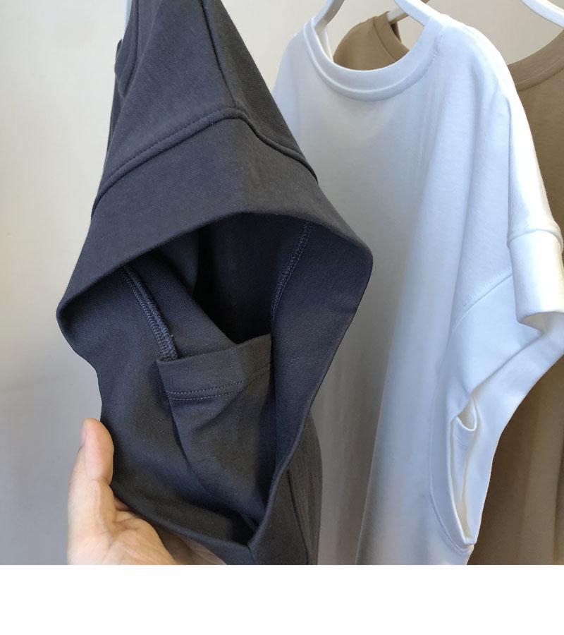 Women's Solid Color Puff Sleeve Cotton Tank Top - Loose, Sleeveless, Anti-Exposure Design, Casual Summer Wear