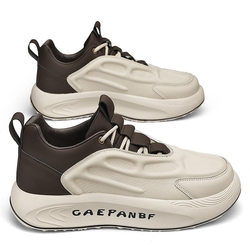 

Молодежные мужские кроссовки Trend High Top Platform Shoes Men Spring Designer Vulcanized Shoes Casual Sneakers 39