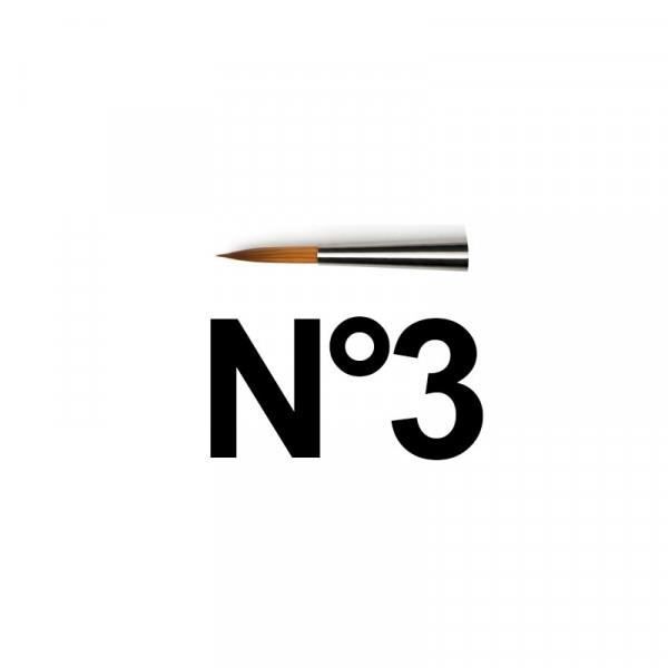 Pensel - Rund - Akvarell - Precision - Raphaël - Serie 8504 - Nr 3