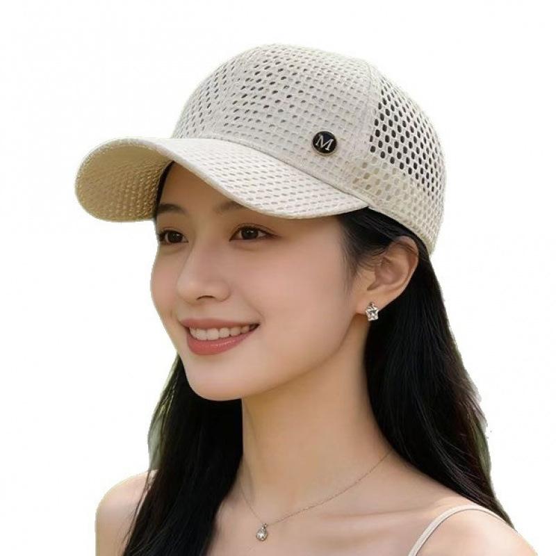 Summer Breathable Sunshade Mesh Baseball Baseball Baseball Baseball Cap, Outdoor Sports, Fashionable And Versatile, Unisex Casual For Women