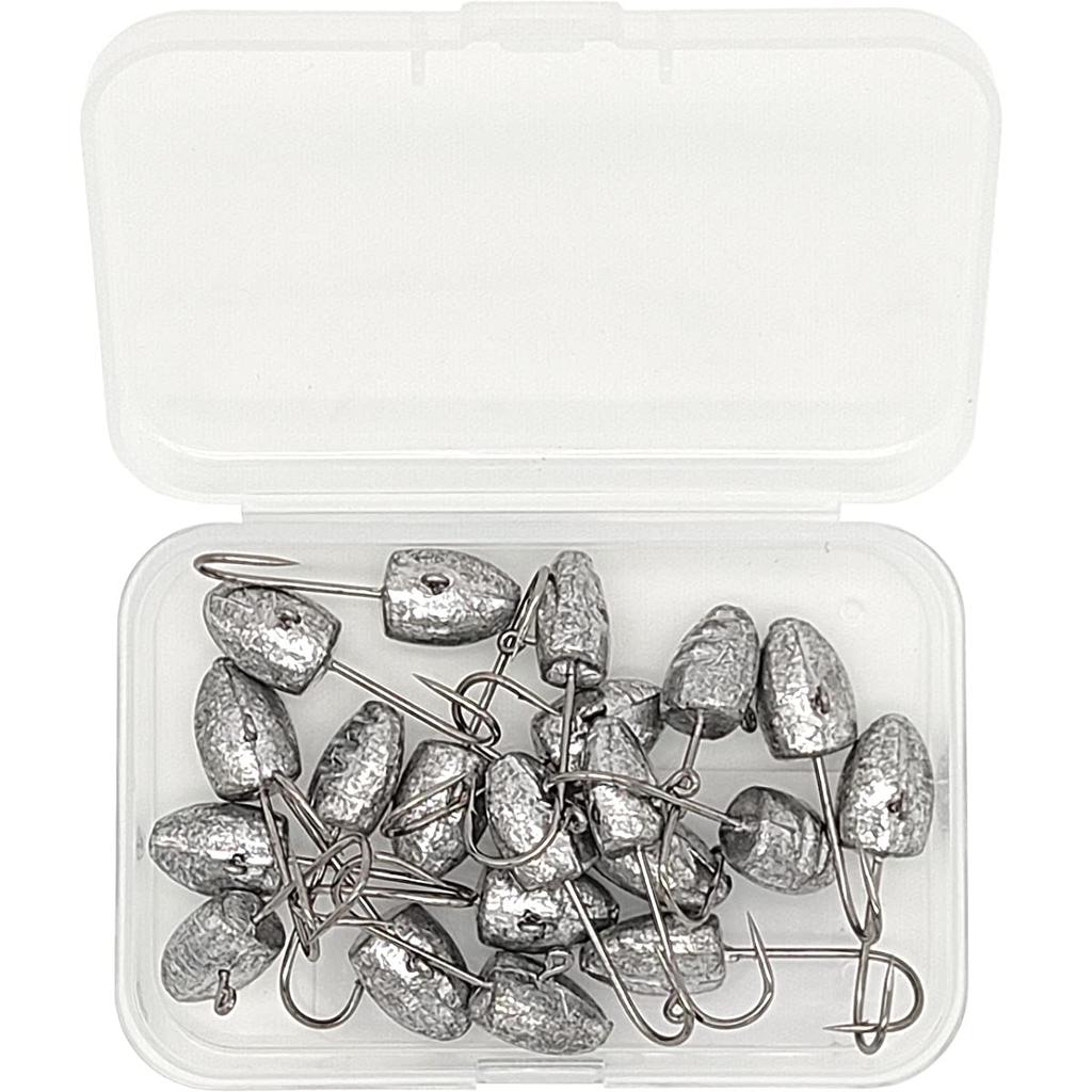 Orurudo Fishing Tackle Jig Head, Conical Head [Jig Held C], 20 Pieces (3g) Qb500133a04n0