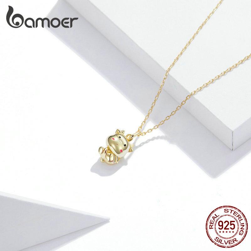 Lucky Calf Pendant Necklaces 