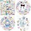 50pz Adesivi Cinnamoroll Impermeabili Riutilizzabili Decorazione Laptop Graffiti Fai da Te Regalo