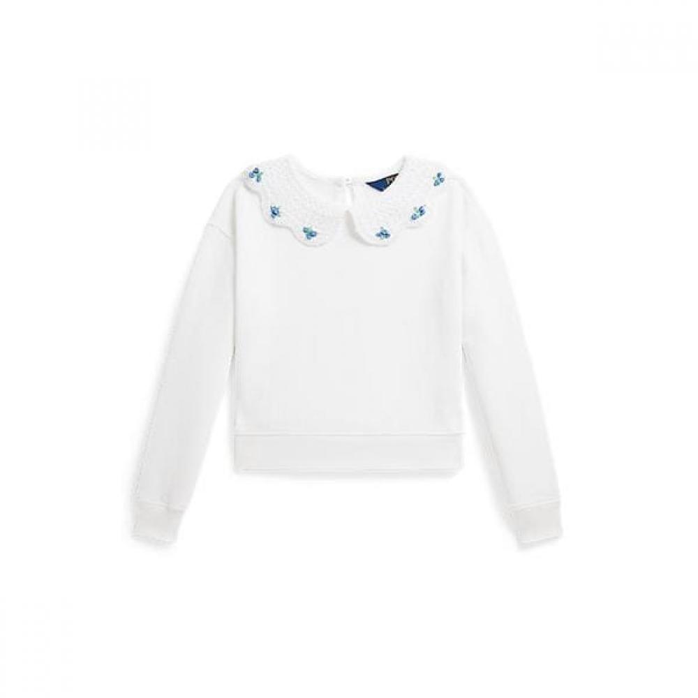 Polo Ralph Lauren Girls 2 6 Years French Terry Sweatshirt Cwpoknir8020599100 3