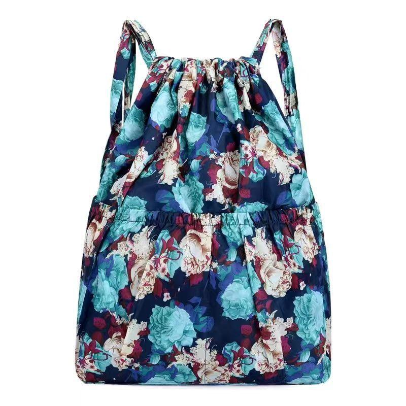 Nylon-Bündel-Taschen-Rucksack, Outdoor-Sporttasche, große Kapazität, leichter Reiserucksack