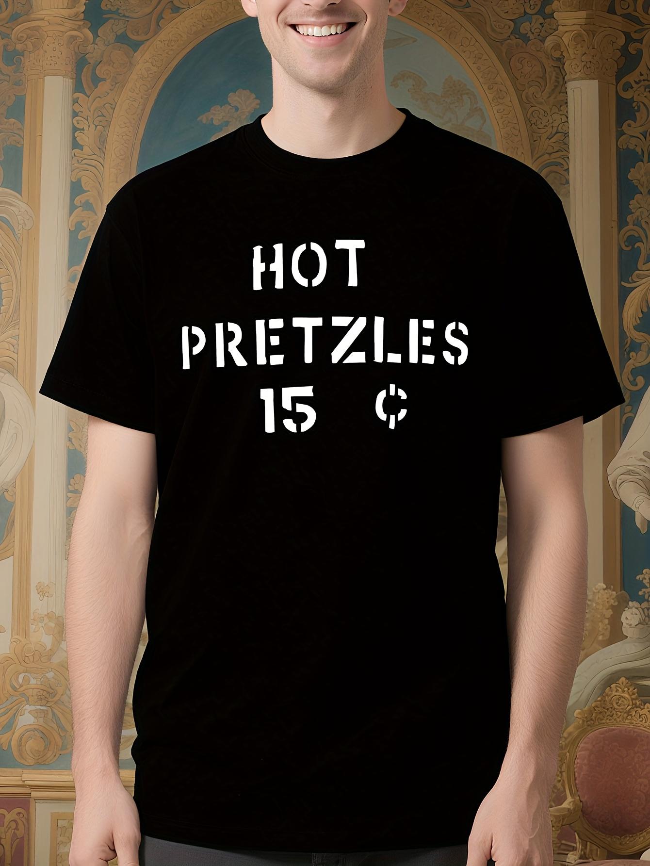 Pretzel Logic Tshirt Funnys Kawaii Clothes T Shirts for M... S