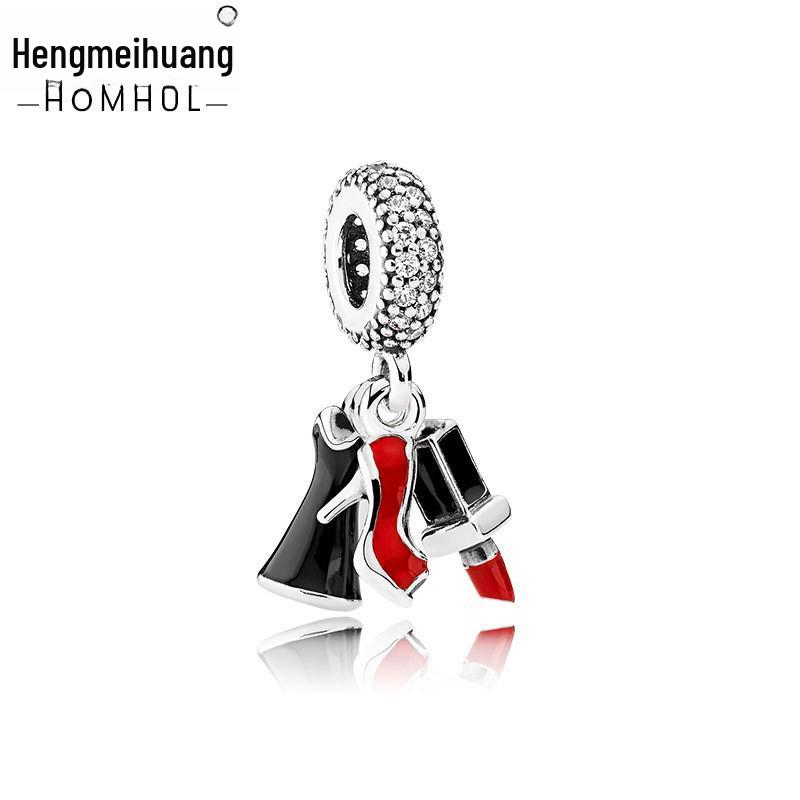 Koraliki ze stopu w kształcie serca DIY, zawieszki, akcesoria