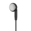 Earphone Single Side Earphone With Microphone for Smartphones Secure In Ear Design, Reinforced Cable, Wide  Use