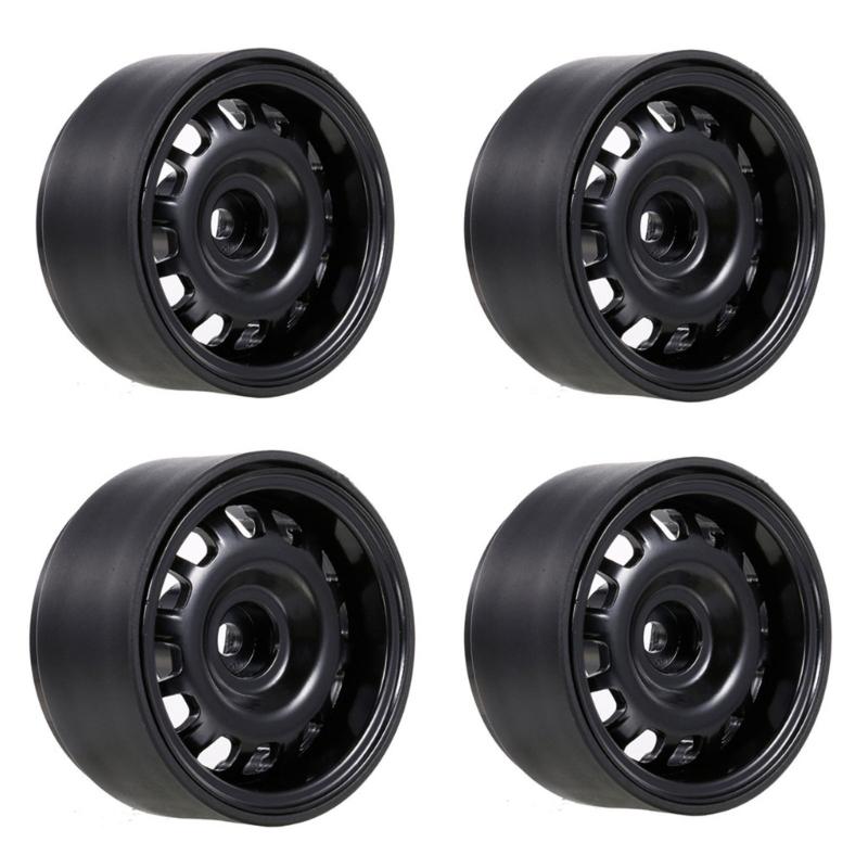 12mm Toy Wheel Rims Hubs Remote Control Offroad Car Modified Kits Wheel Rims 4PCS for 1:10 Car SCX10 Model Vehicle Part