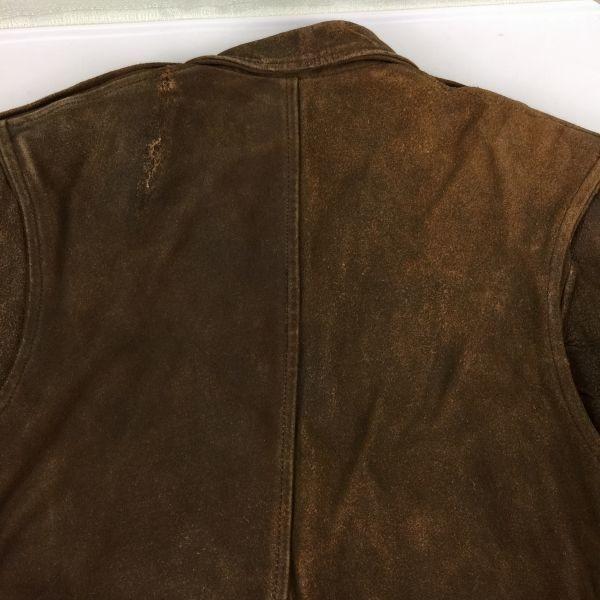 Rare Vintage US Military Bencat 1936 VGC CHIA Vietnam/USA Air Force Bomber Jacket Size S Brown Leather Jacket(USED)