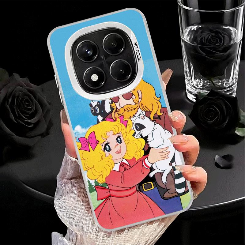Candy 90s Cartoon Soft Phone Case for Samsung Galaxy S24 S25 FE S26 Edge S23 Ultra S22 Plus S21 + Shockproof Cover Back Shell