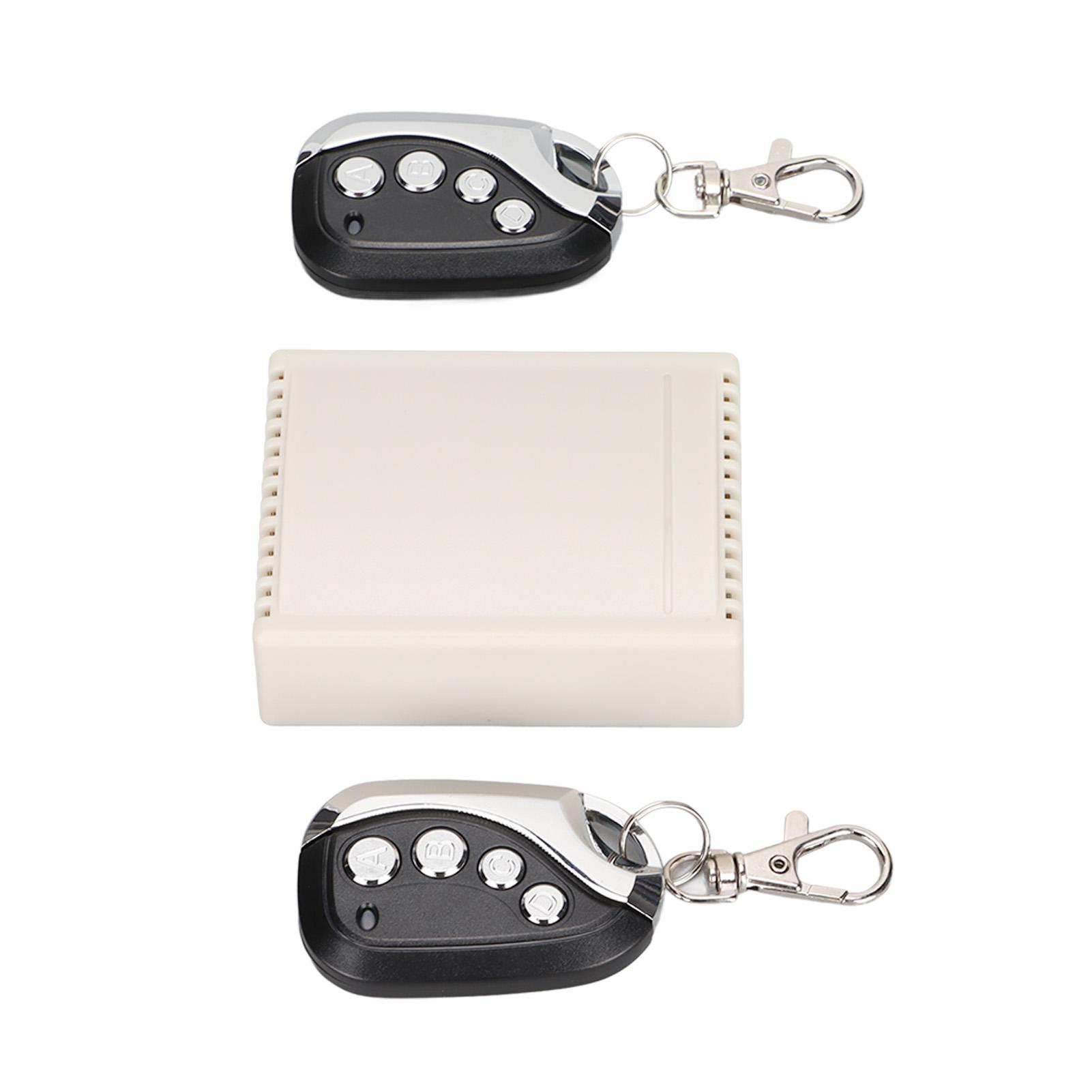 

433 МГц беспроводной радиочастотный пульт дистанционного управления 4-канальный переключатель реле привода выключатель питания для функции двигателя DIY