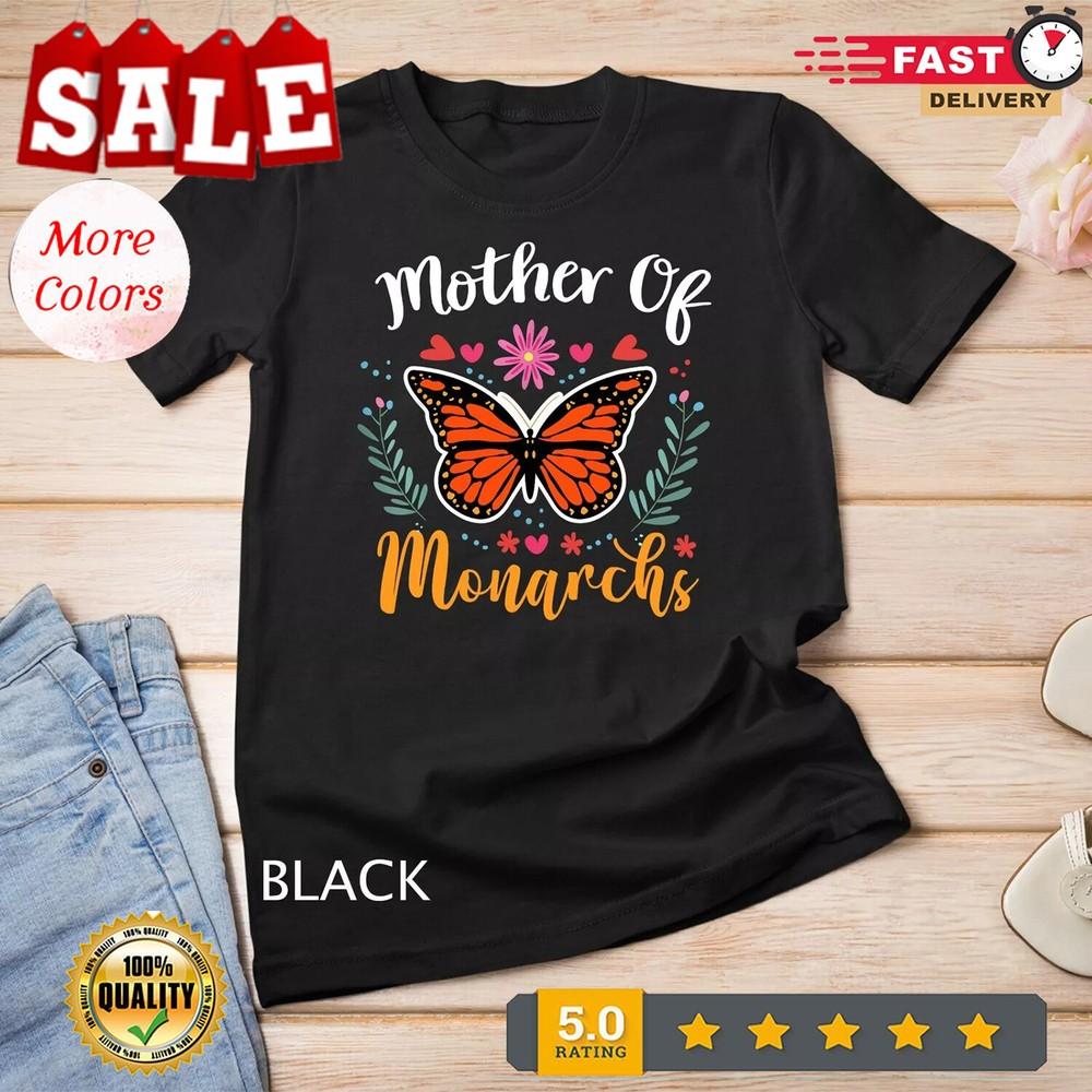 2025/Mother of Monarchs - Mother s Day Monarch Butterfly Gift T-Shirt Unisex T-s Unisex T-Shirt XL