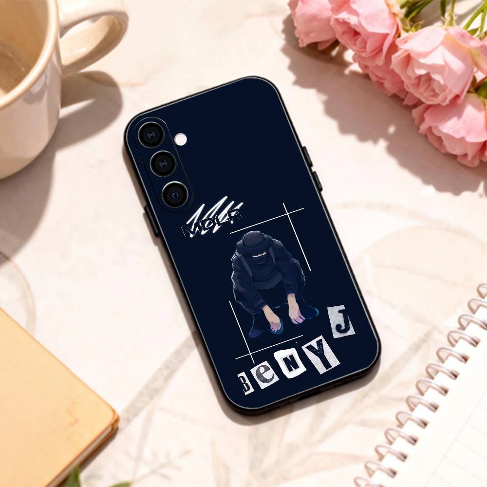 COOL B-BENY JR Rapper phone Case For Samsung Galaxy A73,A72,A71,A70,A53,A52,A51,Others Soft Black Shell