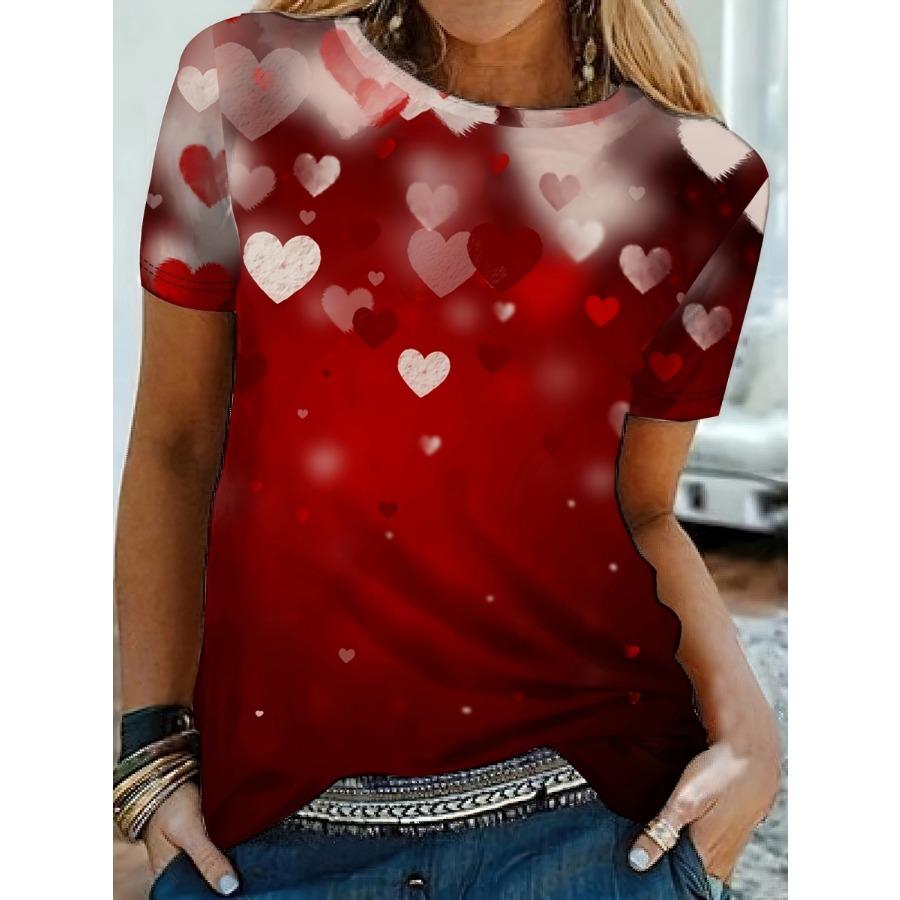 Summer T Shirt Clover 3d Printed Tshirt Womens Fashion T-shirt St Patricks Day Short Sleeve Tops Tees Women Tshirt Tops Clothing